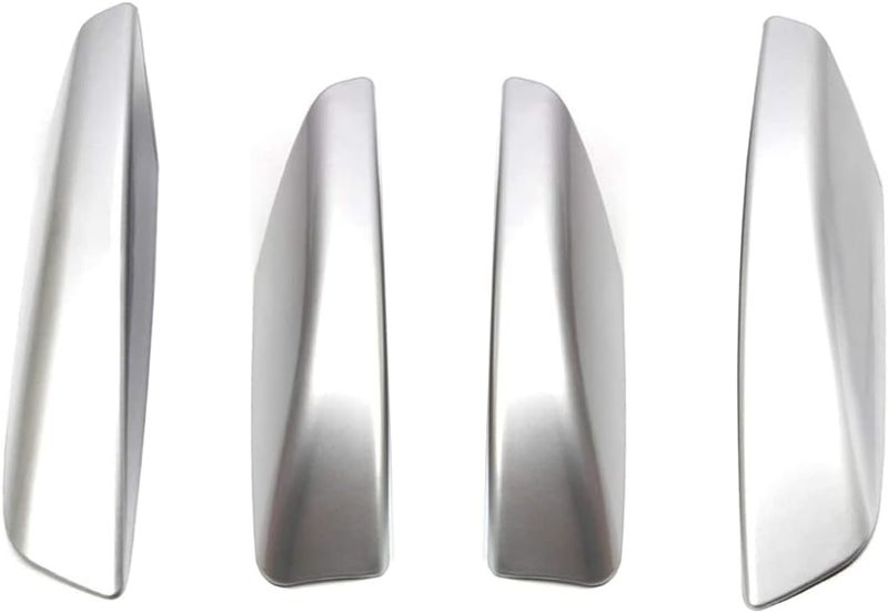 Tocatus Roof Cargo Rack Rail End Cover Shell Cap Trim for 2003-2009 Toyota 4Runner 4WD N210, Silver, 4pcs - Image 5